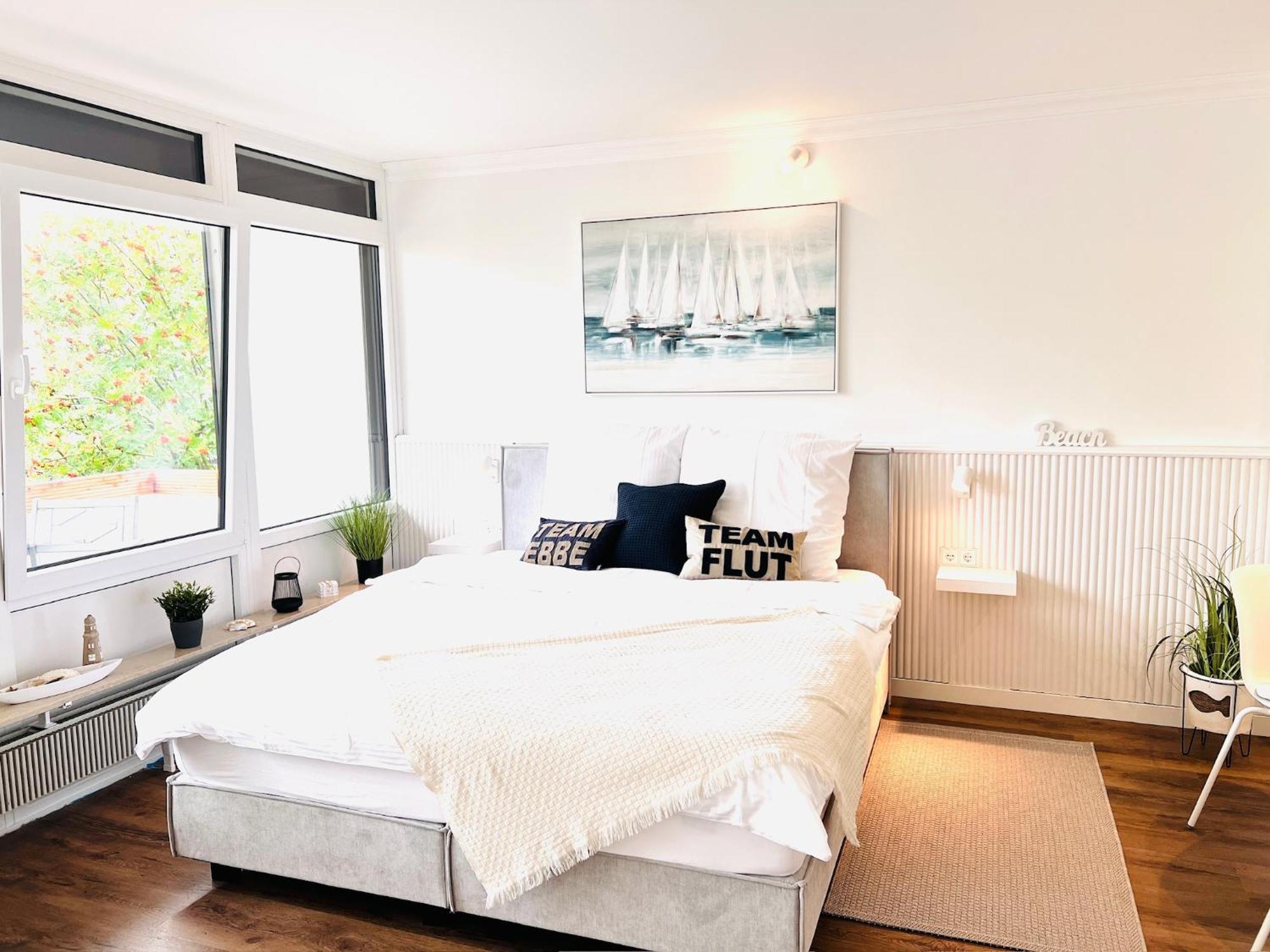 Neu - Frisch Renoviertes Ferienapartment "Waterkant" Büsum Екстериор снимка